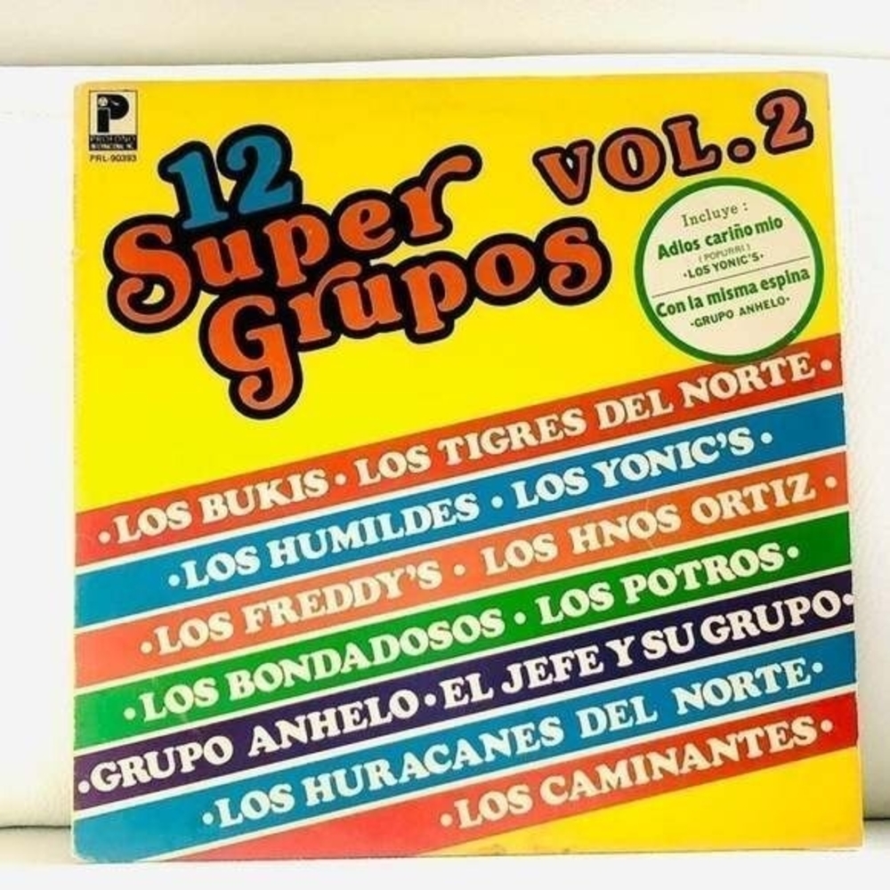 LP 12 Super Grupos Vol. 2 Vinyl Record